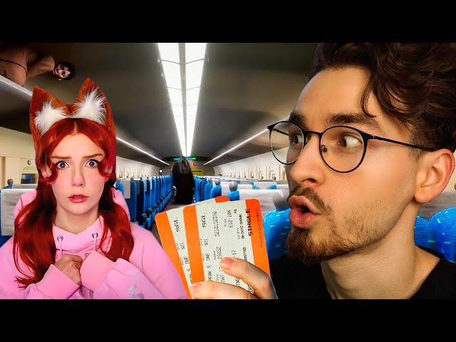 Поезд с ОЧЕНЬ СТРАННЫМИ ПАССАЖИРАМИ | Shinkansen 0 TheBrianMaps БРАЙН МАПС РЕАКЦИЯ