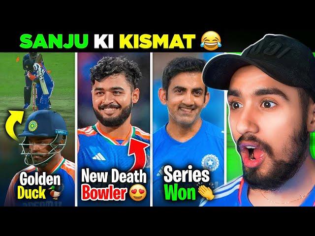 WTF! Sanju GOLDEN DUCK  | Riyan Parag Bowling | Gautam Gambhir 🫡 | IND vs SL