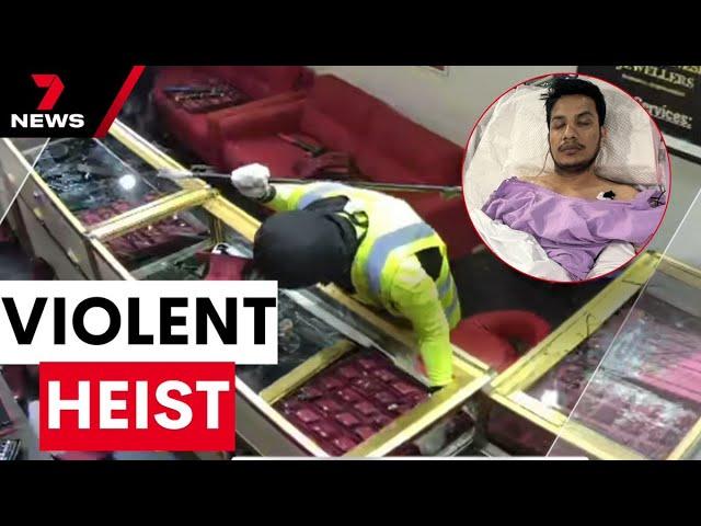 Jeweller seriously injured during $500,000 raid | 7NEWS