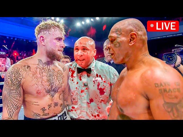  REACTION*КNОСКОUT  MIKE TYSON VS. JAKE PAUL FULL FLGНТ HIGHLIGHTS BRUTAL FIGHT 2024*TKO* REACTION