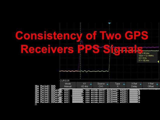 Consistency of Pulse Per Second Signals from Two GPS Receivers