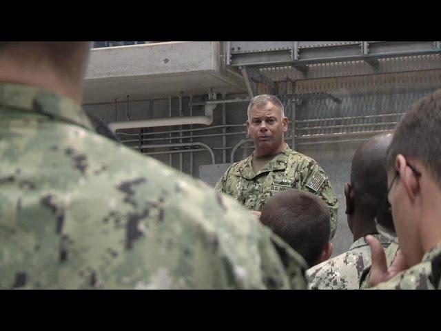 Naval Beach Unit 7 Hosts Admiral