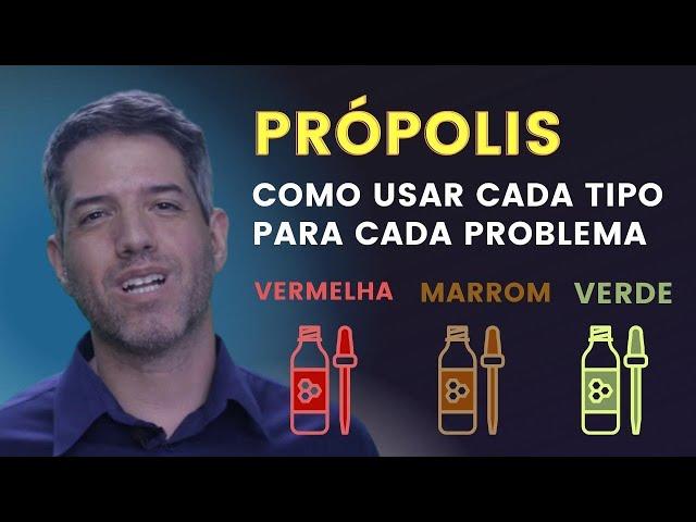 BENEFÍCIOS E COMO USAR AS PRÓPOLIS: VERDE, MARROM E VERMELHA