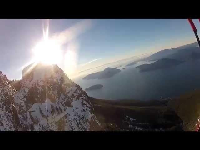 Paragliding Mt. Harvey, BC