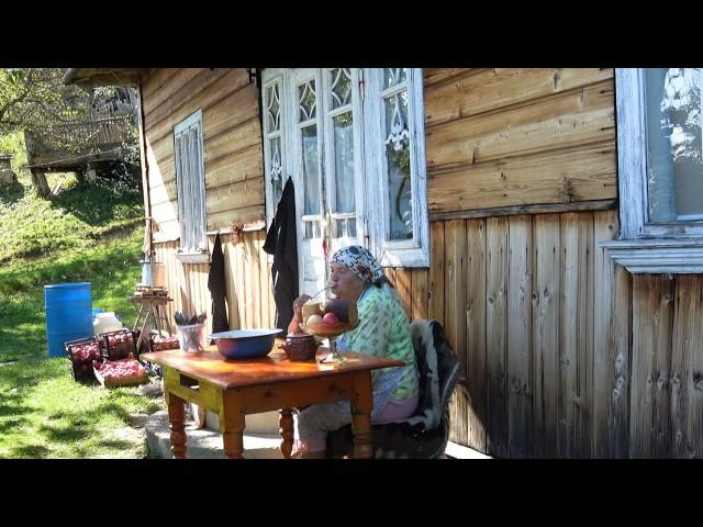 Surviving Alone. The Hard but Happy Life of a Lonely Mountain Elderly Woman