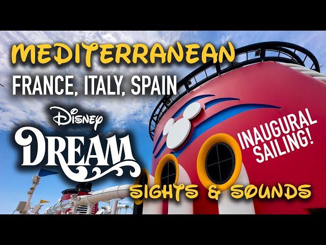 Disney Dream FIRST EVER Mediterranean Cruise - Day by Day (no narration)