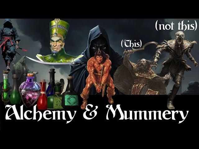 All Magic in Conan Lore Part 2 Mummery and Alchemy