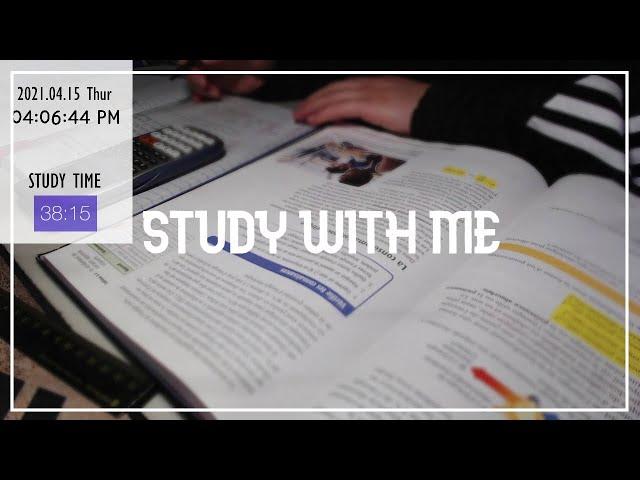 [캐나다 유학생] 스터디윗미/study with me/장작 ASMR/2 hrs 30/Canada/foreign student/fireplace/같이 공부해요