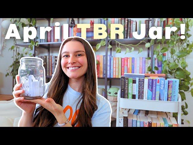 TBR jar chooses my April reads🫙 *april tbr prompts*