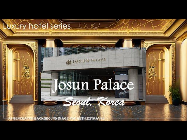 Josun Palace Hotel I Seoul, Korea I 4K I Instrumental background I 2023