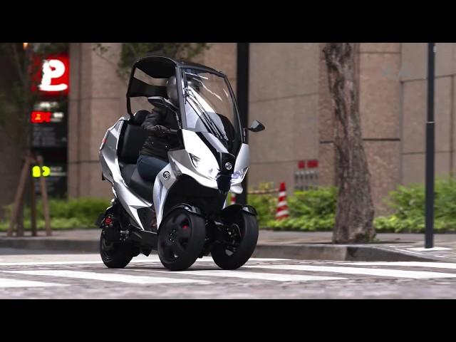 aidea AA-1 : 二輪車の楽しさと四輪車の快適性を両立する3輪電動バイク