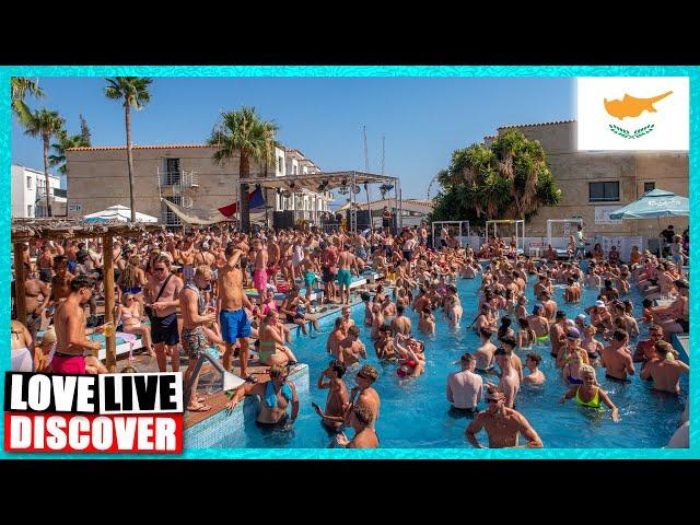 The Biggest & Craziest Pool Party in Ayia Napa Cyprus: PAMBOS July 2022