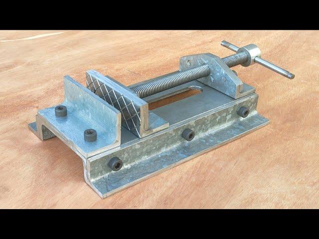 Few people know how to make a simple DIY metal drill vise