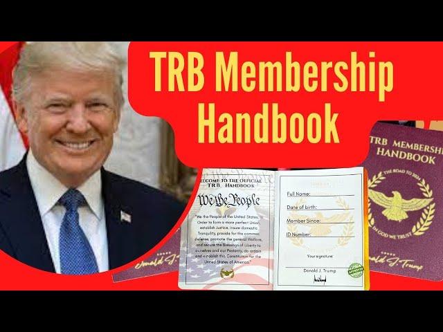 TRB Membership Handbook -TRB Handbook Review ((BEWARE!!))- TRB Handbook Reviews - TRB Handbook