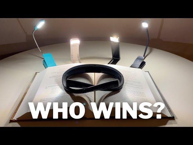 Top 5 Best Book Lights | Testing Top Selling Reading Lights On Amazon