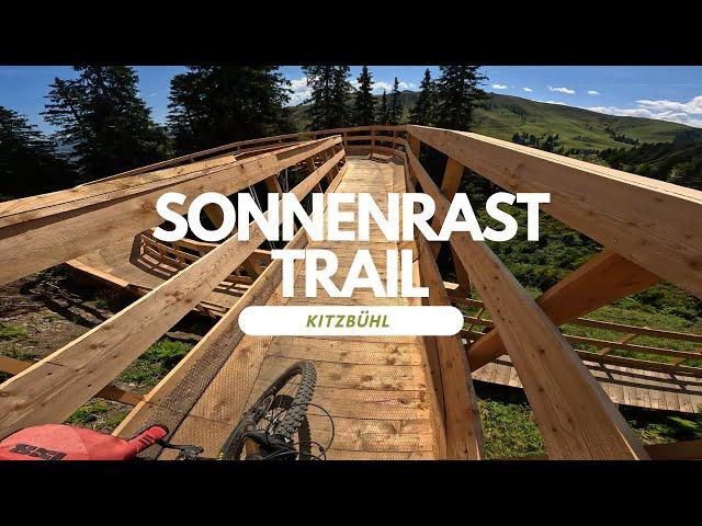 Neue Strecke |1,2 Mio € Projekt |Sonnenrast Trail Bikepark Kitzbühl Austria  full Run POV RAW