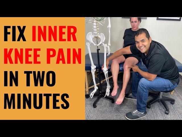 How To Fix Inner Knee Pain In 2 Minutes