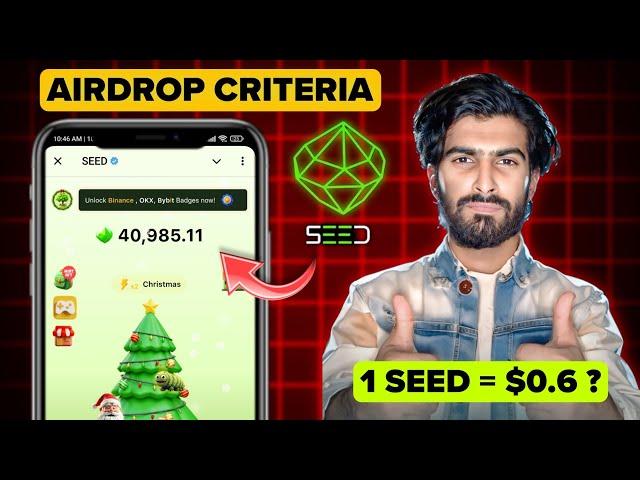 Seed Mining Airdrop Listing & Withdrawal Announced | Complete Tokenomics & PRICE Prediction