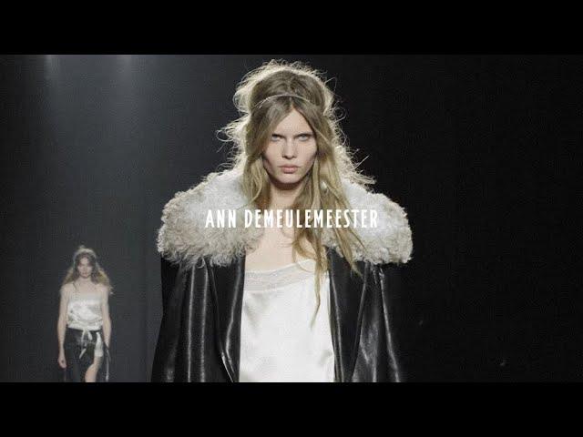 ANN DEMEULEMEESTER AUTUMN / WINTER 2024 SHOW