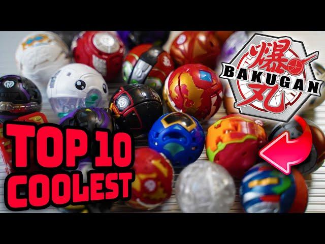 Ultimate Top 10 COOLEST Bakugan list!