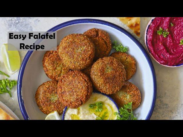 Best Crispy Falafel Recipe | How To Make Chickpea Falafel