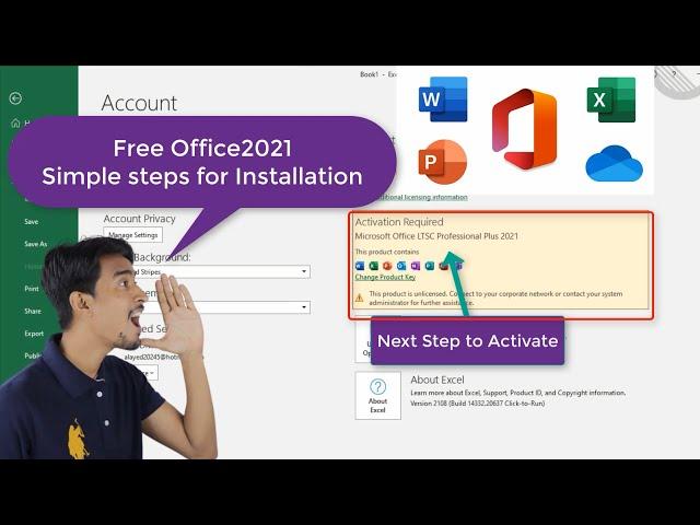 Free Download and Install  Original Office 2021 from Microsoft. #windows10 #msoffice