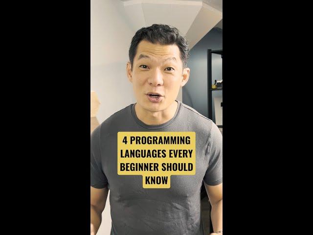 4 Programming Languages You NEED To Know