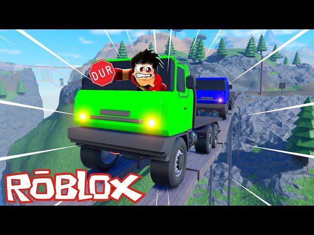 TIRCI OLDUM OBBY YAPTIM ! - Roblox Obby But You're a Truck