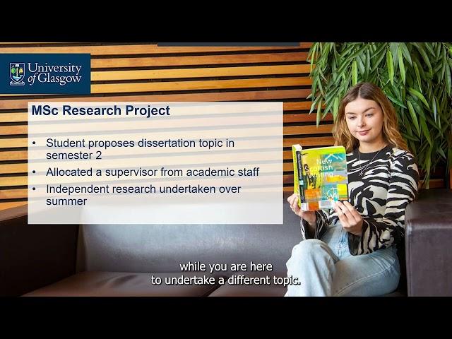 Why study Library & Information Studies MSc at the University of Glasgow