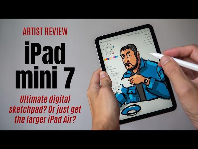 Apple iPad mini 7 (2024) artist review