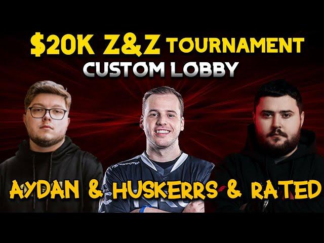 WARZONE Aydan & Huskerrs & Rated / $20K Z&Z Custom Lobby Tournament