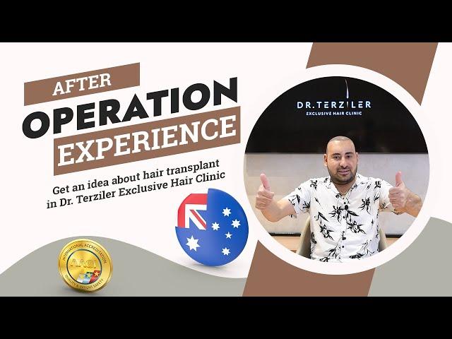 Guest from Australia Shares Experience After Operation II / Robotic DHI Hair Transplant