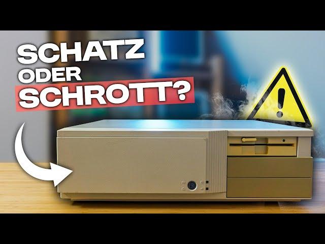 War dieser PC im FERNSEHEN?! SWR PC von 1989! +Explosion