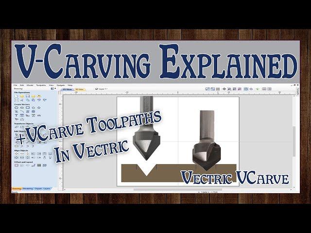 VCarving Explained | VCarve Toolpath Options in Vectric