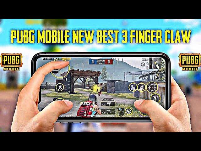 3 FINGER CLAW PUBG MOBILE  BEST CLAW SETTINGS+GAMEPLAY