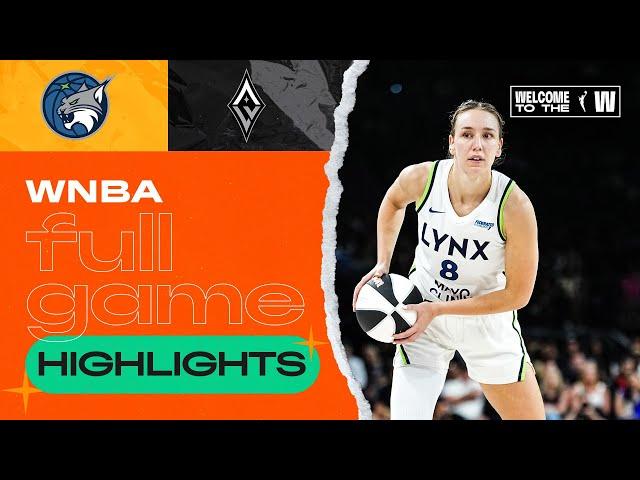 Minnesota Lynx vs. Las Vegas Aces | FULL GAME HIGHLIGHTS | June 11, 2024