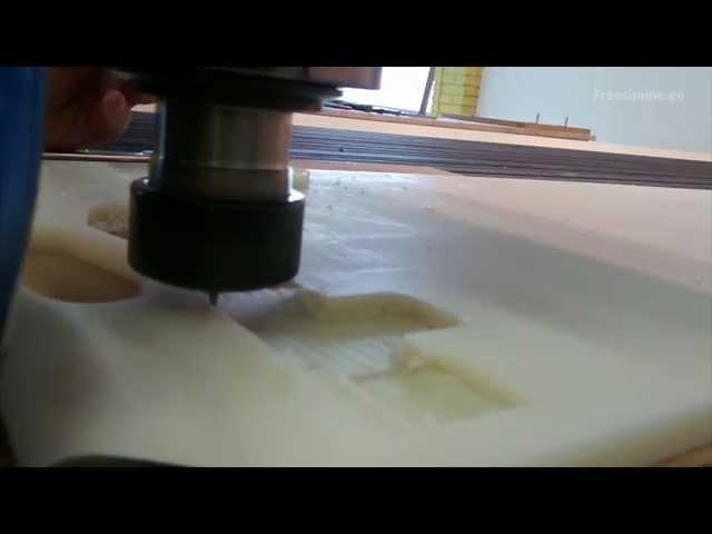 CNC Nylon milling
