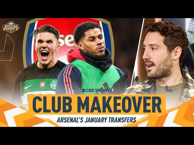 Arsenal's January Transfer Makeover: Can Arteta fill his needs? | Morning Footy | CBS Sports Golazo