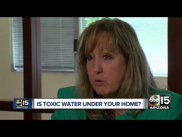 Is toxic water under your home?