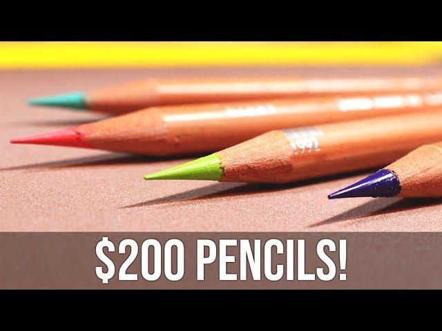 MOST EXPENSIVE COLORED PENCILS EVER... Are they WORTH IT?