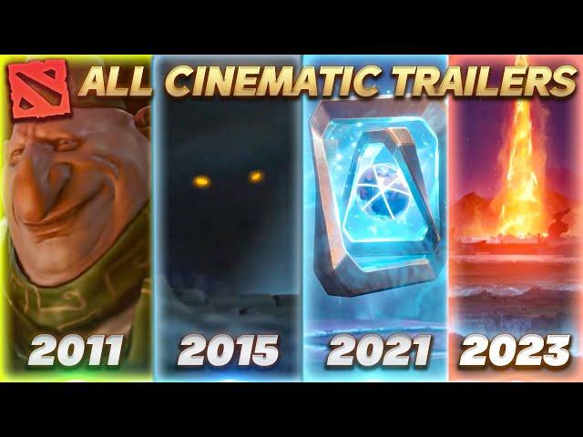 All Cinematic Trailers 2011 - 2023 Dota 2