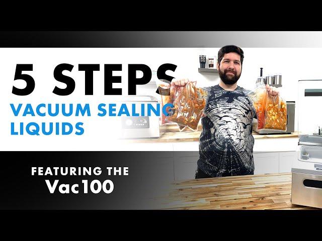 5 Steps To Vacuum Seal Liquids | JVR Industries, Inc.®