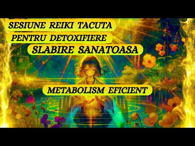 SESIUNE REIKI TACUTA PENTRU DETOXIFIERE, METABOLISM EFICIENT - SLABIRE SANATOASA