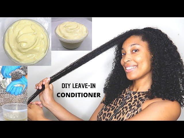 La Recette De Ma Crème Capillaire Pour La Pousse Des Cheveux | DIY