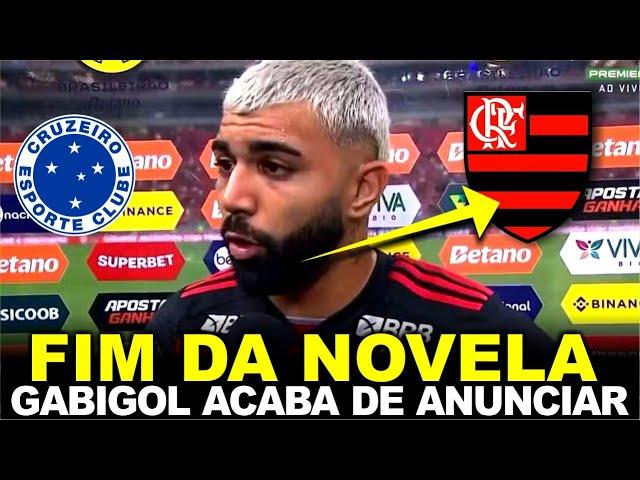 ACABA DE SAIR! FIM DA NOVELA! GABIGOL TOMA DECISÃO INESPERADA  Flamengo Hoje