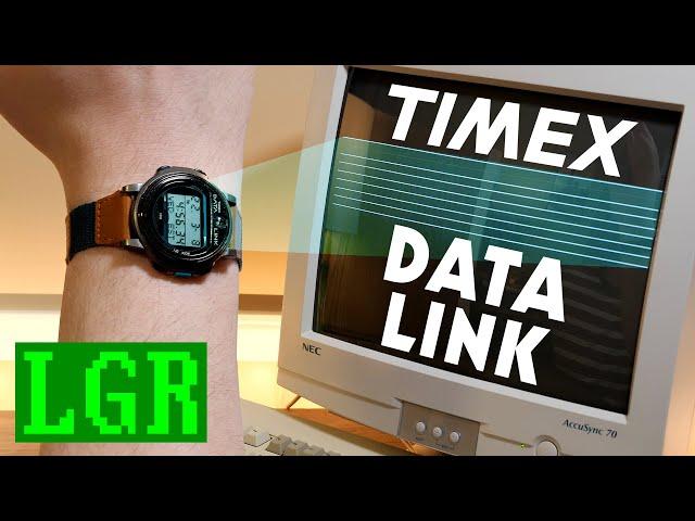 This 1994 Smartwatch Syncs with a CRT Monitor! LGR Oddware