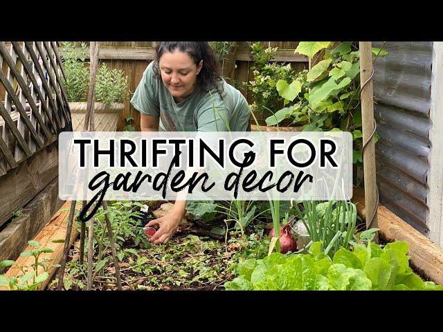 Decorate Your Garden With Thrift Store Finds! | DIY Garden Decor Ideas