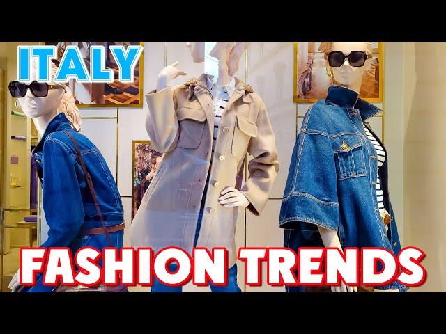 ITALY | 2025 FASHION TRENDS SPRING | WHAT'S IN ?