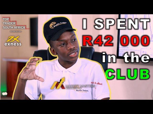 20 year old FOREX TRADER started with R200 PROFITS DAILY | Bandile | Market Masters: Out&About