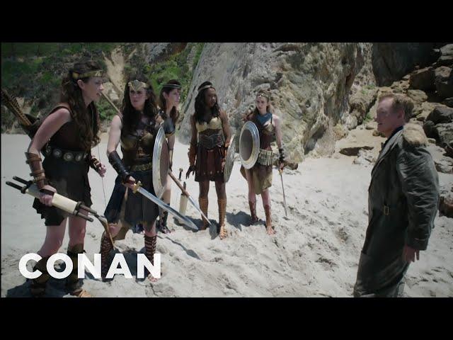Conan’s "Wonder Woman" Cold Open | CONAN on TBS